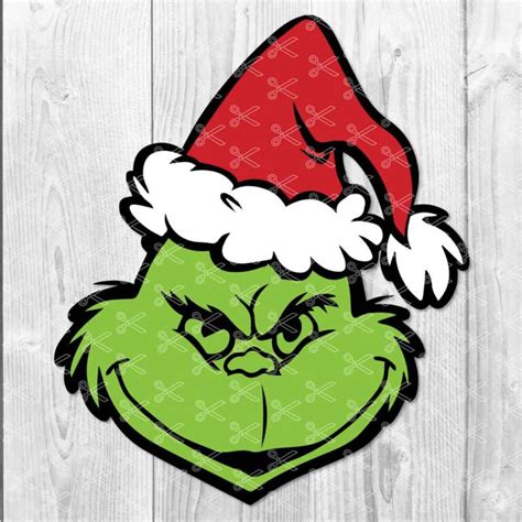 Grinch Template For Cricut